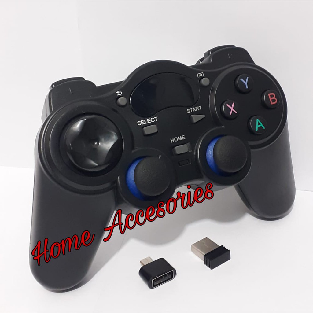 Jual STICK STIK PS PC WIRELESS UNTUK ANDROID TABLET TV BOX SMART TV LAPTOP PC Gamepad Wireless 2.4GHz Shopee Indonesia