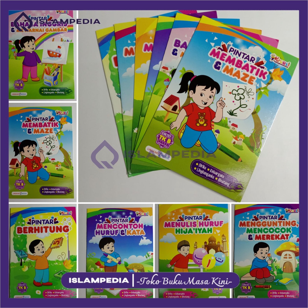 Jual Buku Materi Tk B | (Kereasi) Kereatif Berprestasi | Shopee Indonesia