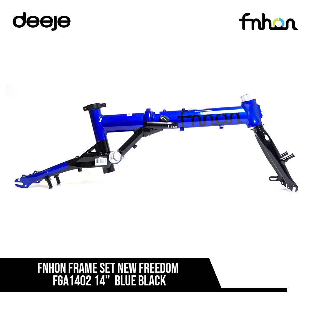 Jual FNHON FRAME SET NEW FREEDOM FGA1402 14 BLUE BLACK Shopee Indonesia