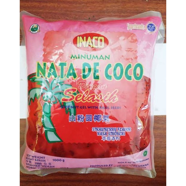 Jual BSM | TERMURAH Inaco Nata De Coco All Variant 1kg / Nata De Coco ...
