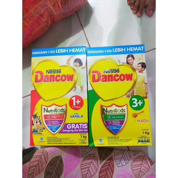 Jual DANCOW 1+ DAN 3+ UKURAN 1KG | Shopee Indonesia