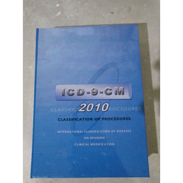 Jual buku icd 9 cm 2010 classification of procedures shopee indonesia