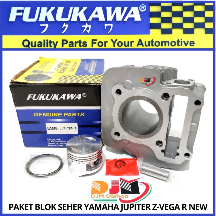 Jual Fukukawa Paket Blok Seher Komplit Piston Kit Vixion 3C1 Jupiter Mx