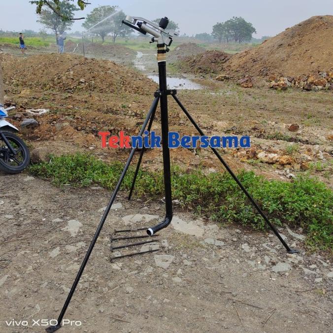 Jual Sprinkler Big Gun Impact Komplit Tiang || Sprinkler Pertanian 1.5 ...