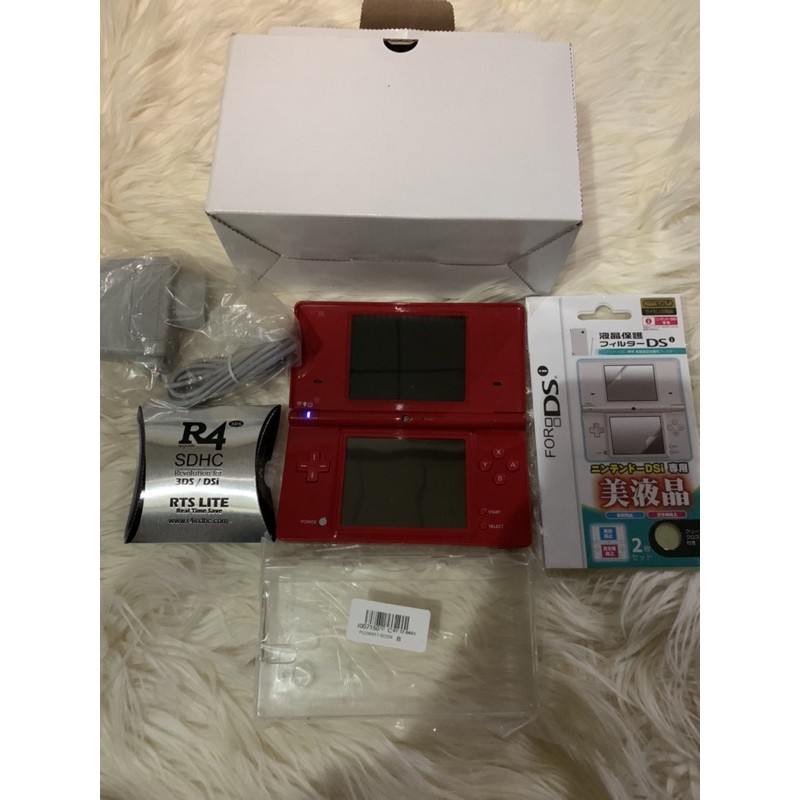 Jual Nintendo Dsi/Ndsi merah micro sd+R4 fullgame free case dan ...