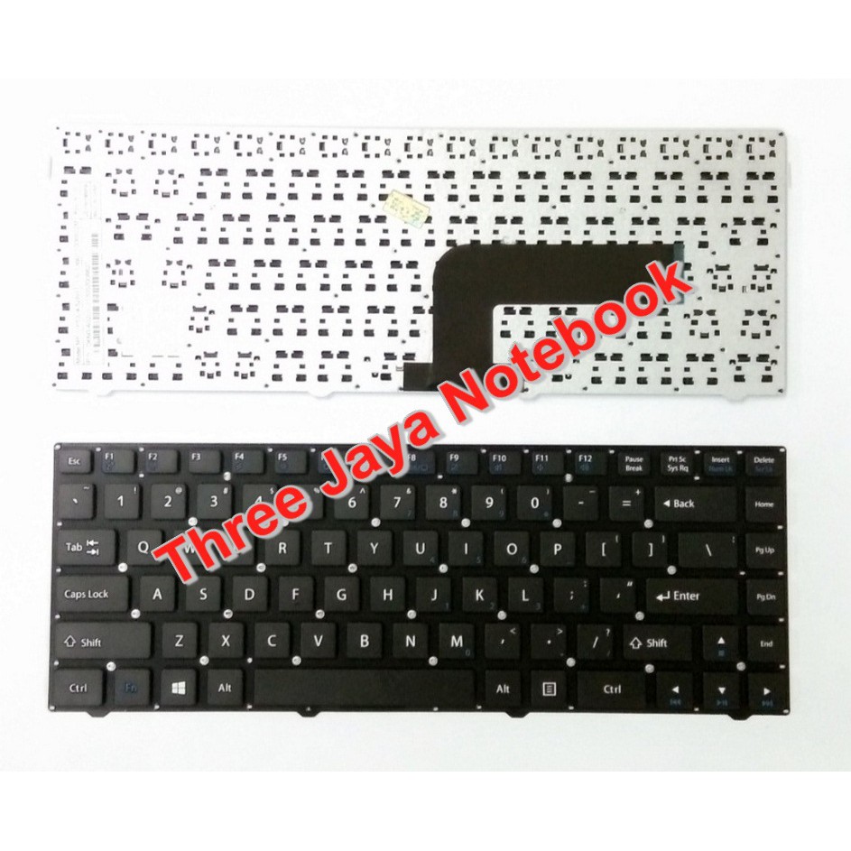 Jual Keyboard Axioo Neon RNE No Frame Hitam | Shopee Indonesia