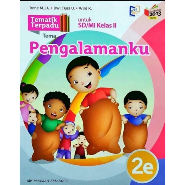 Jual Tematik Terpadu SD Kelas 2 Jilid 2A, 2B, 2C, 2D, 2E, 2F, 2G, 2H ...