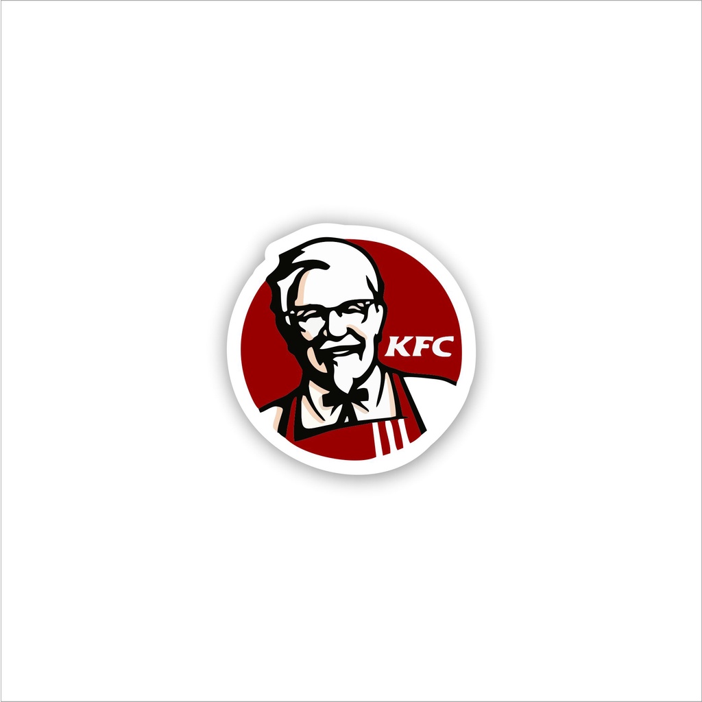 Jual Sticker Kfc Stiker bahan ANTI AIR | Shopee Indonesia