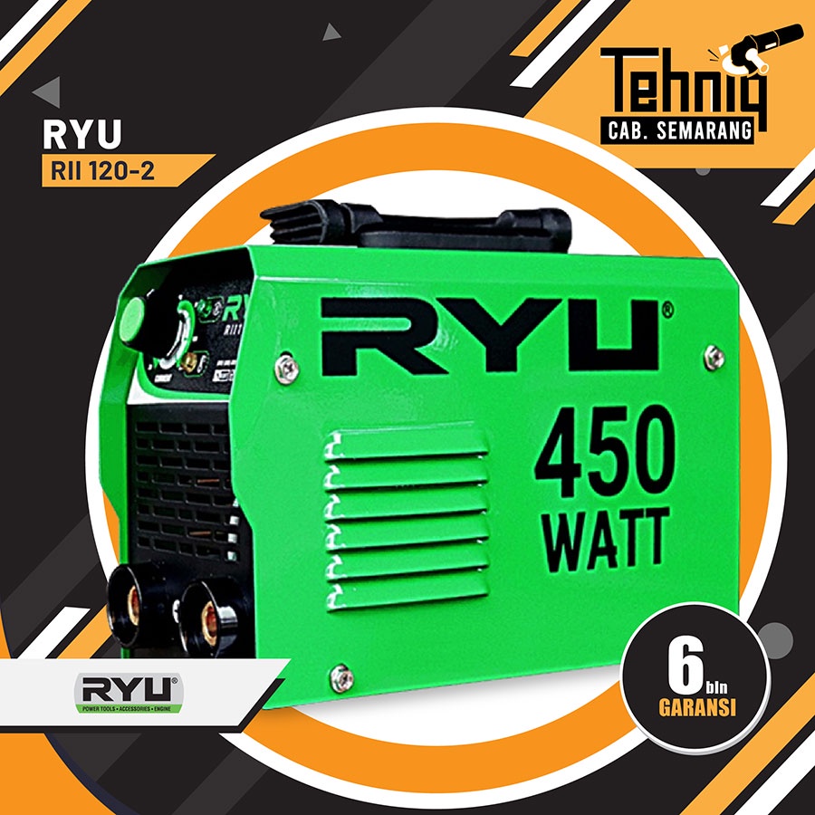 Jual Mesin Las Listrik Trafo Las Ryu 120 2 Rii Inverter Welding 450 Watt Shopee Indonesia 1087