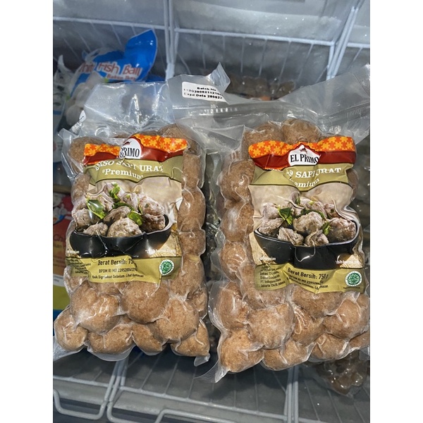 Jual Bakso Sapi Urat Premium 750gr Shopee Indonesia