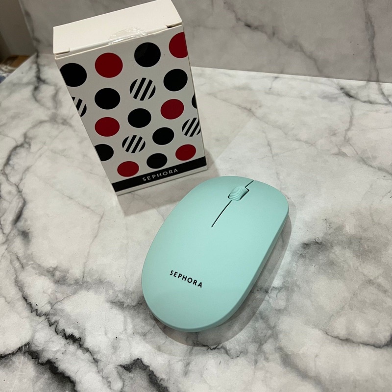Jual SEPHORA Wireless Mouse (pastel blue) | Shopee Indonesia