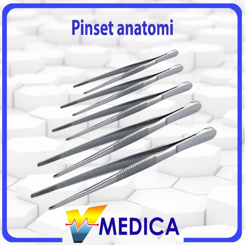 Jual Pinset Anatomy / Dressing Forcep / Pinset Anatomi | Shopee Indonesia