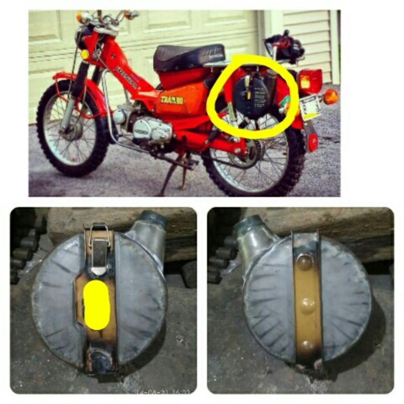 Jual Tangki cadangan honda CT custom Shopee Indonesia