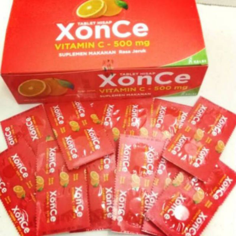 Jual VITAMIN C XONCE XONCE 500 MG 20 TABLET Shopee Indonesia
