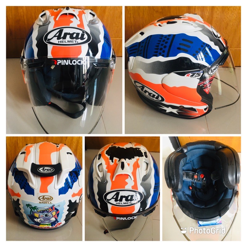 Helm clearance arai second