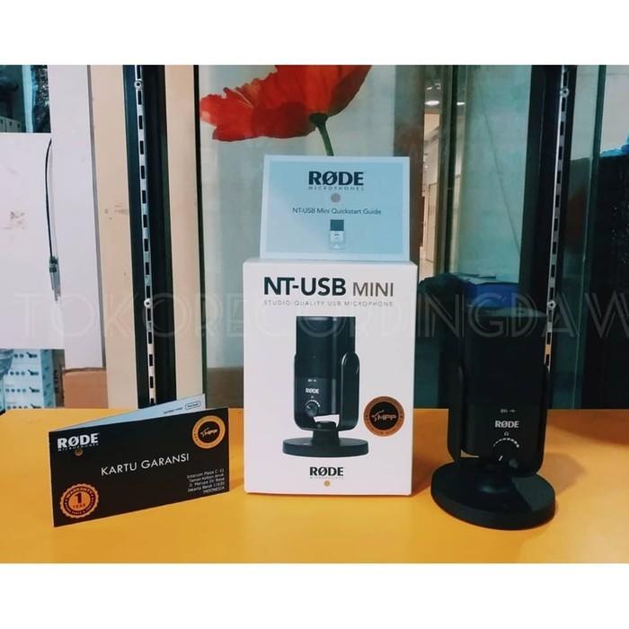 Jual RODE NT USB MINI with Stand boom Arm | Shopee Indonesia