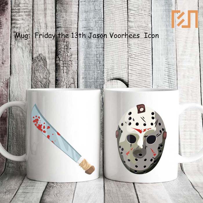 Jual Mug Friday the 13th Jason Voorhees icon | Shopee Indonesia