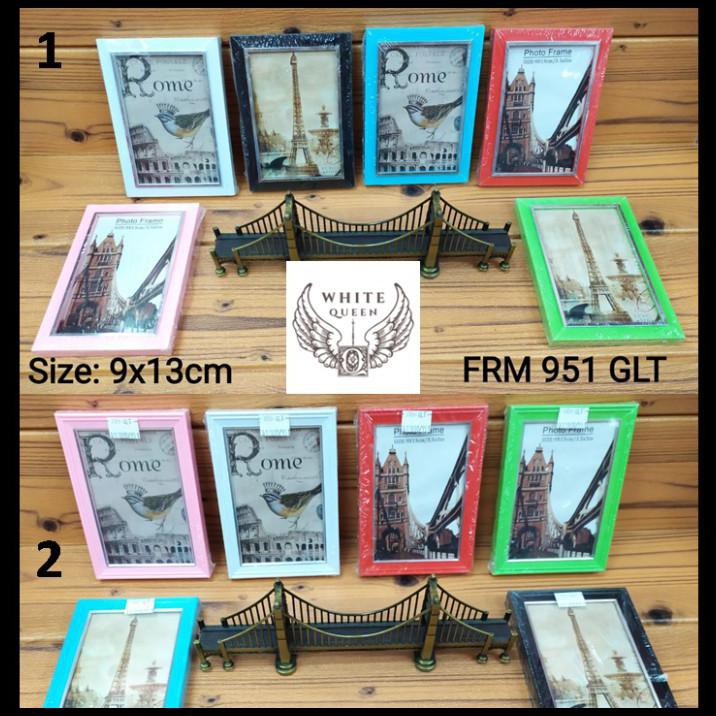 Jual Bingkai Foto Meja dan Dinding, Frame Foto Kecil Polos Aneka Warna ...