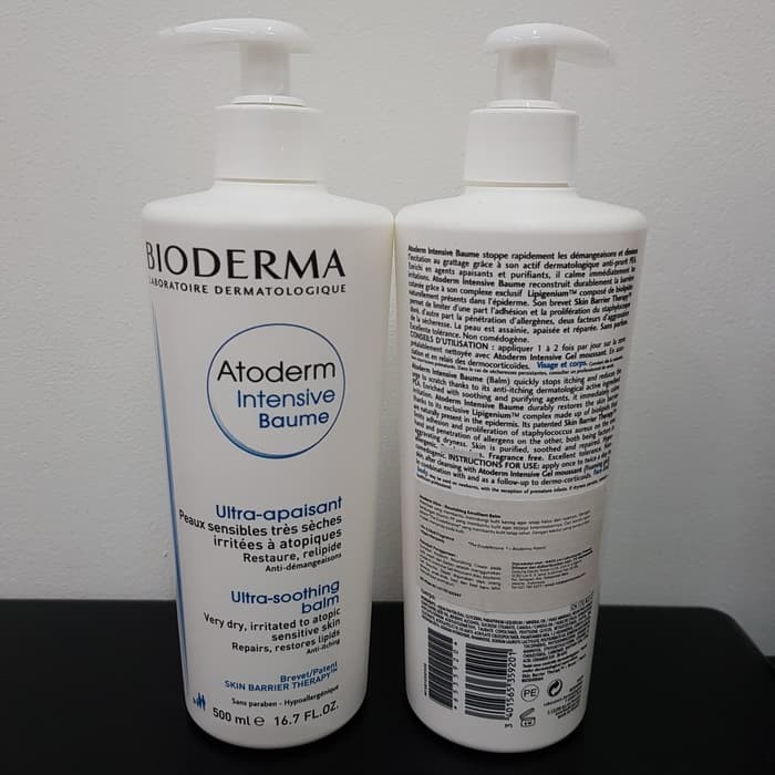 Jual Jual Bioderma Atoderm Intensive Baume 500 Ml Limit | Shopee Indonesia