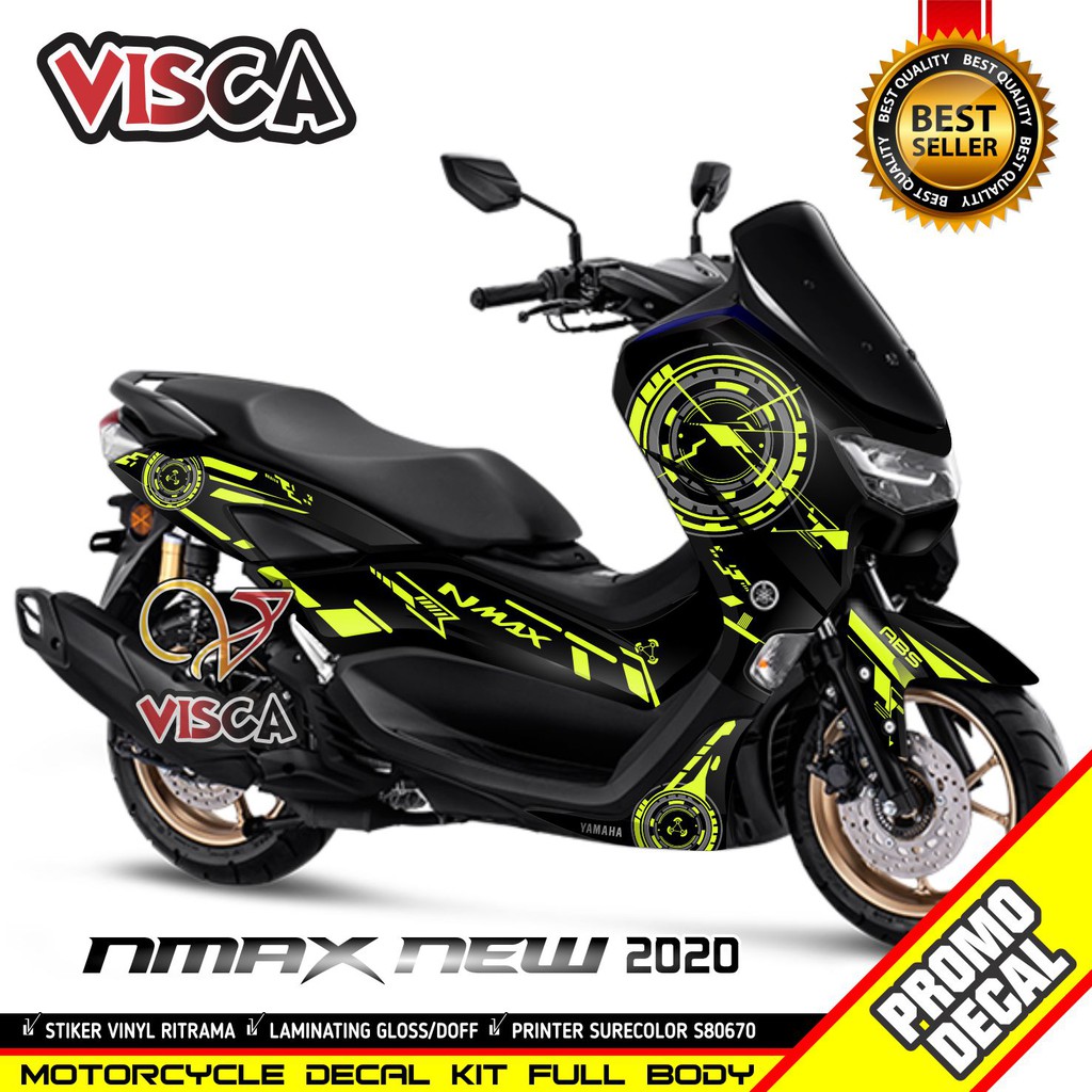 Jual Stiker Nmax Full Body Decal Nmax Full Body Terbaru Striping Nmax Variasi