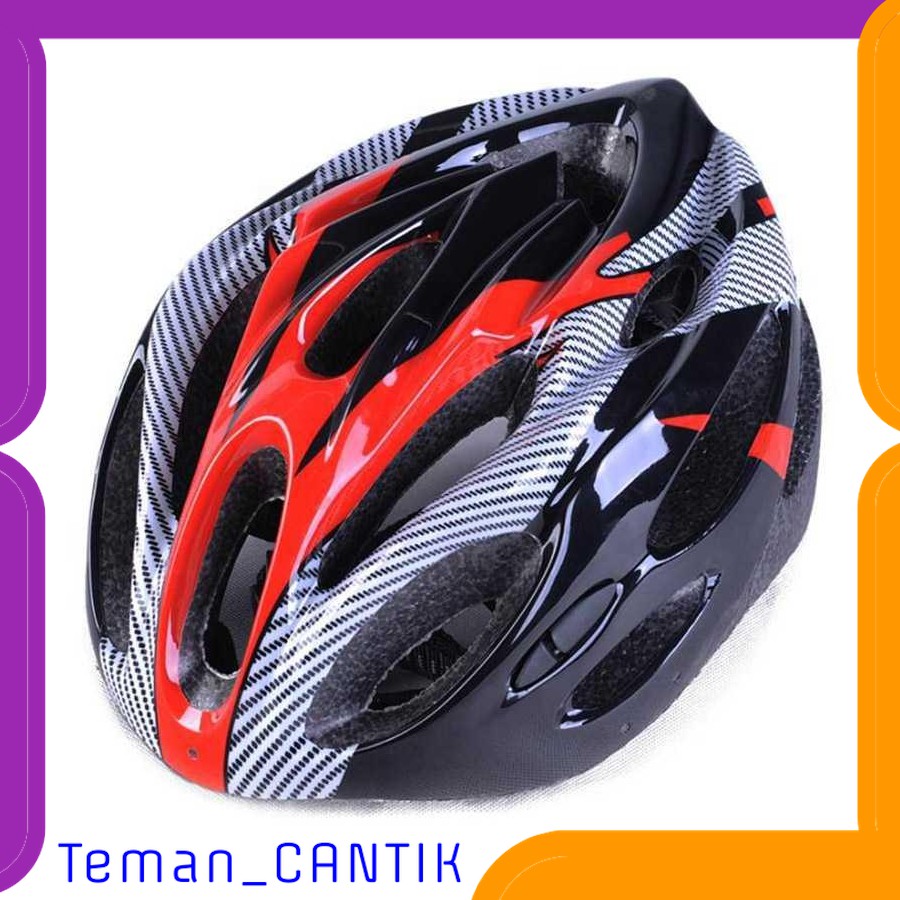 Jual Tc Ib394 Taffsport Helm Sepeda Eps Foam Pvc Shell X10 Shopee