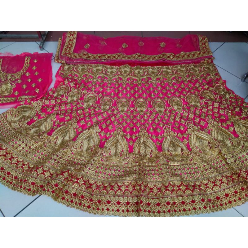 Jual BAJU PENGANTIN INDIA BORDIR JODHA AKBAR MEWAH / BAJU ADAT INDIA ...