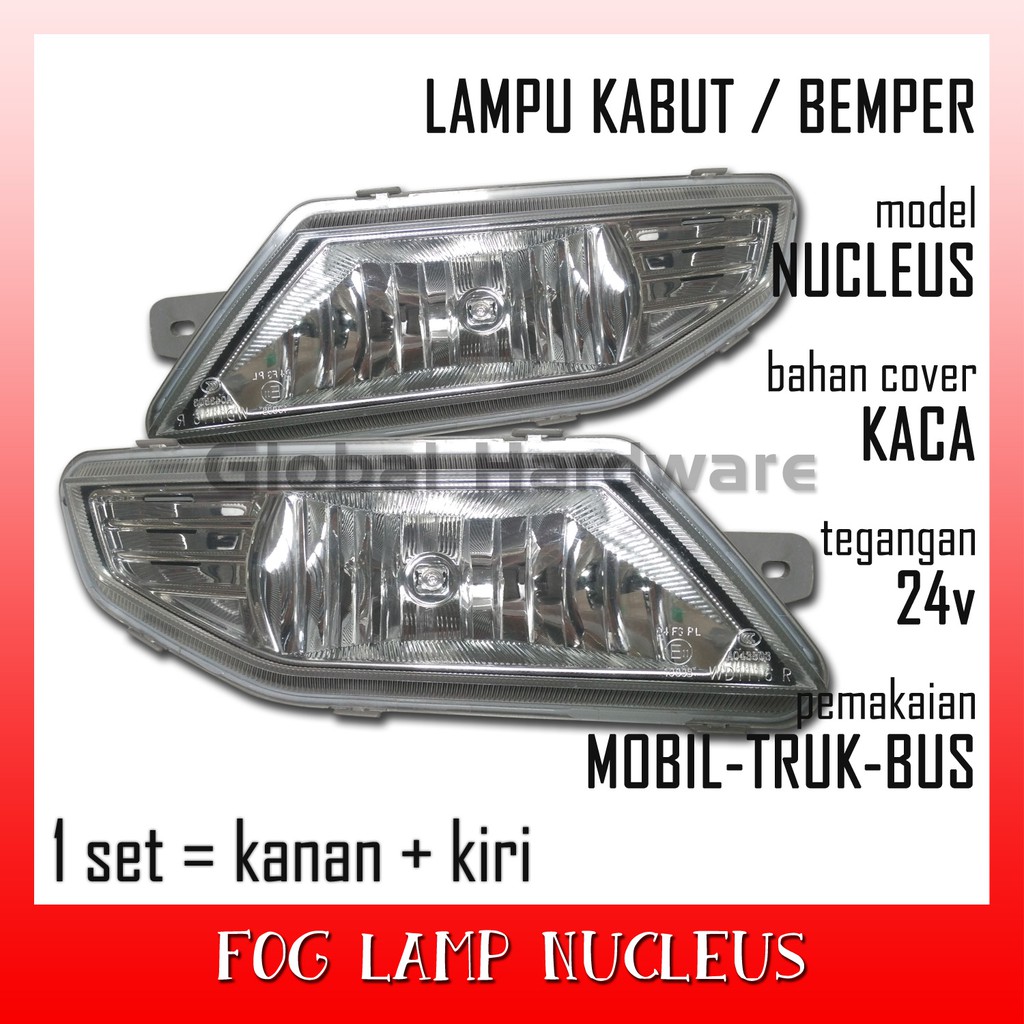 Jual Lampu Kabut Bumper Bemper Depan Front Fog Lamp Foglamp Led Nucleus