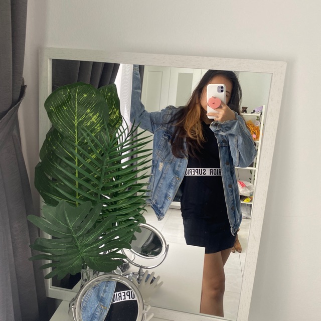 Jual Denim Jacket H M x Nicki Minaj Shopee Indonesia