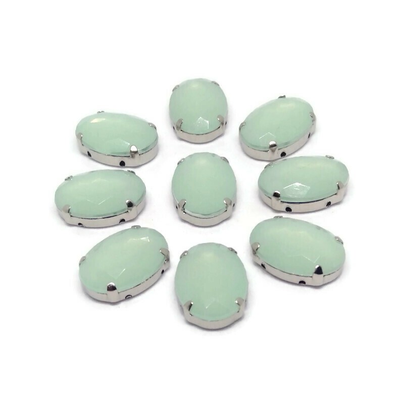 Collana E Orecchini In Pietra Naturale Rifinita In Argento 925 - Gi - Foto 6