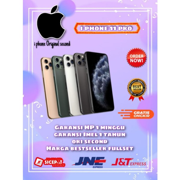 Jual IPHONE 11 PRO SECOND ORIGINAL | Shopee Indonesia