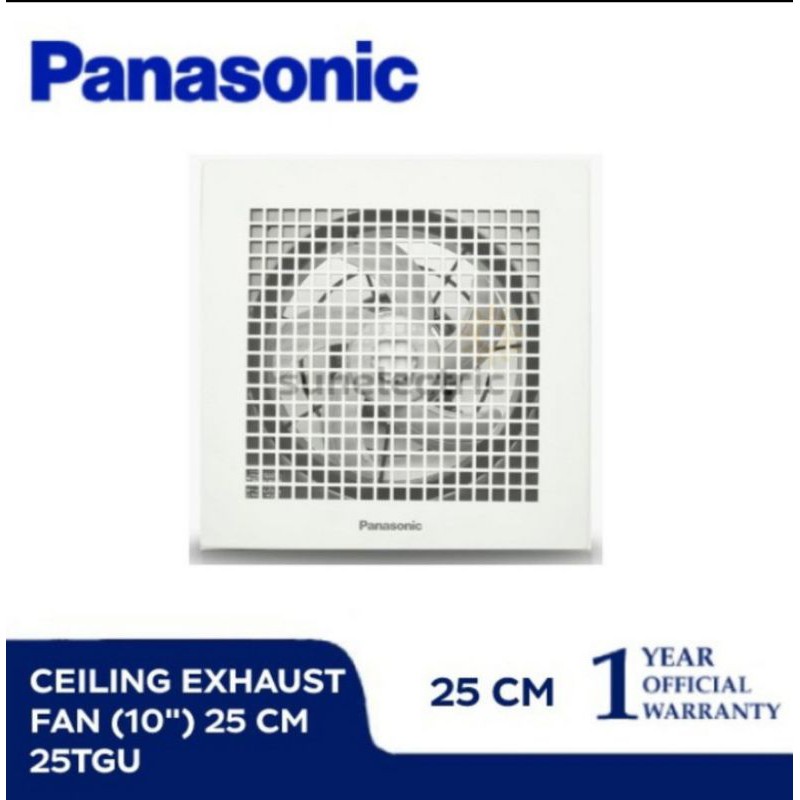 Panasonic Ceiling Exhaust Fan 10 Inch Fv 25tgu | Shelly Lighting