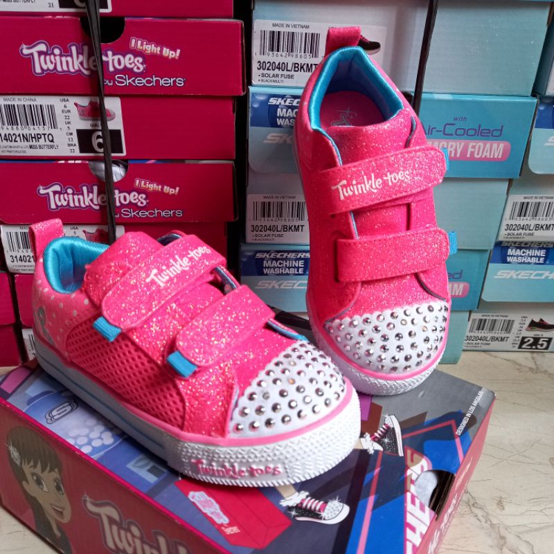 Jual sepatu outlet skechers twinkle toes