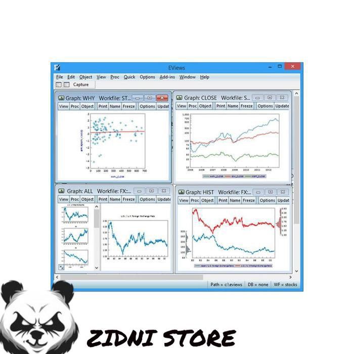 Jual SOFTWARE APLIKASI SWA166 FULL VERSION EVIEWS 10 ENTERPRISE EDITION ...