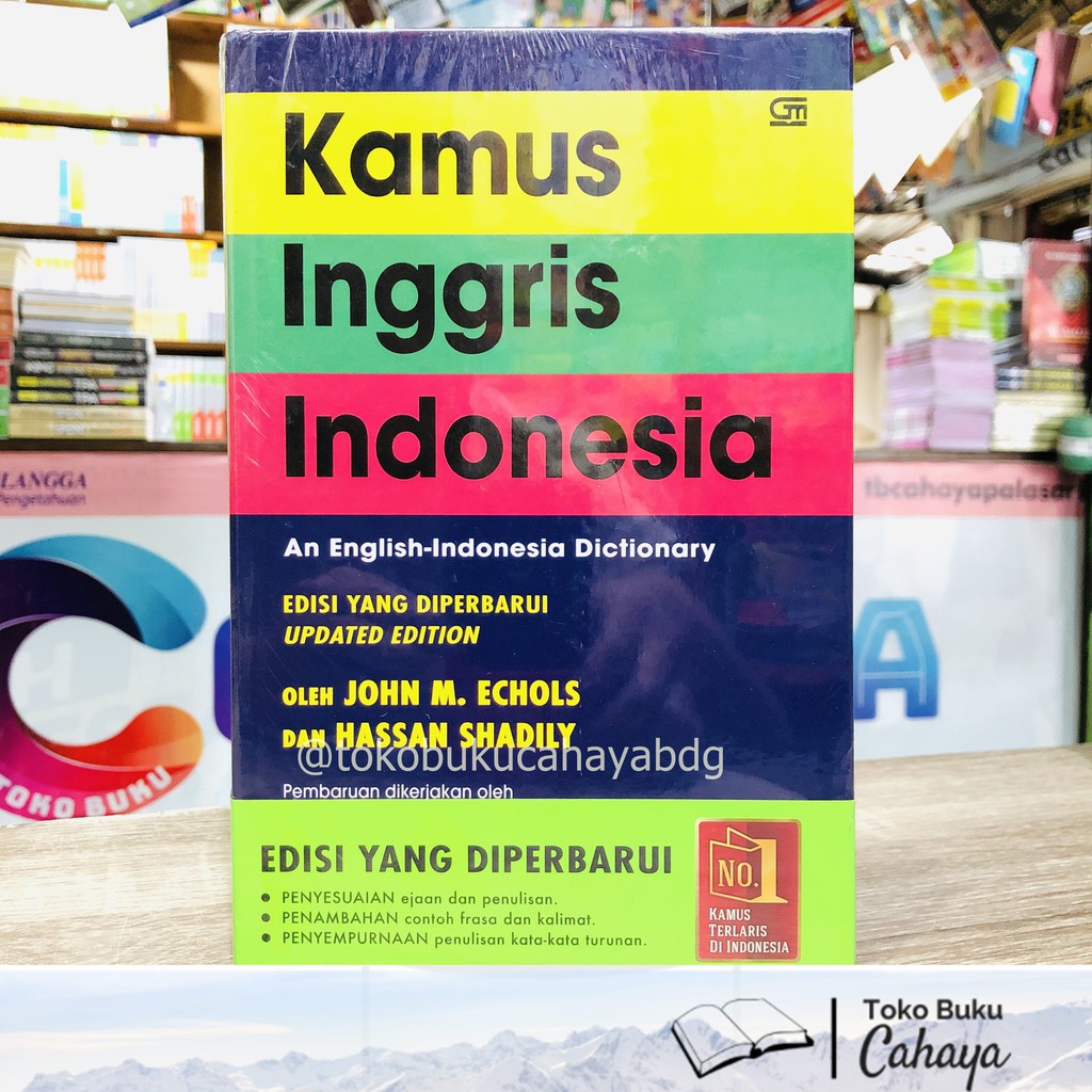 Jual kamus inggris indonesia john m. echols hasan shadily Harga Terbaik ...
