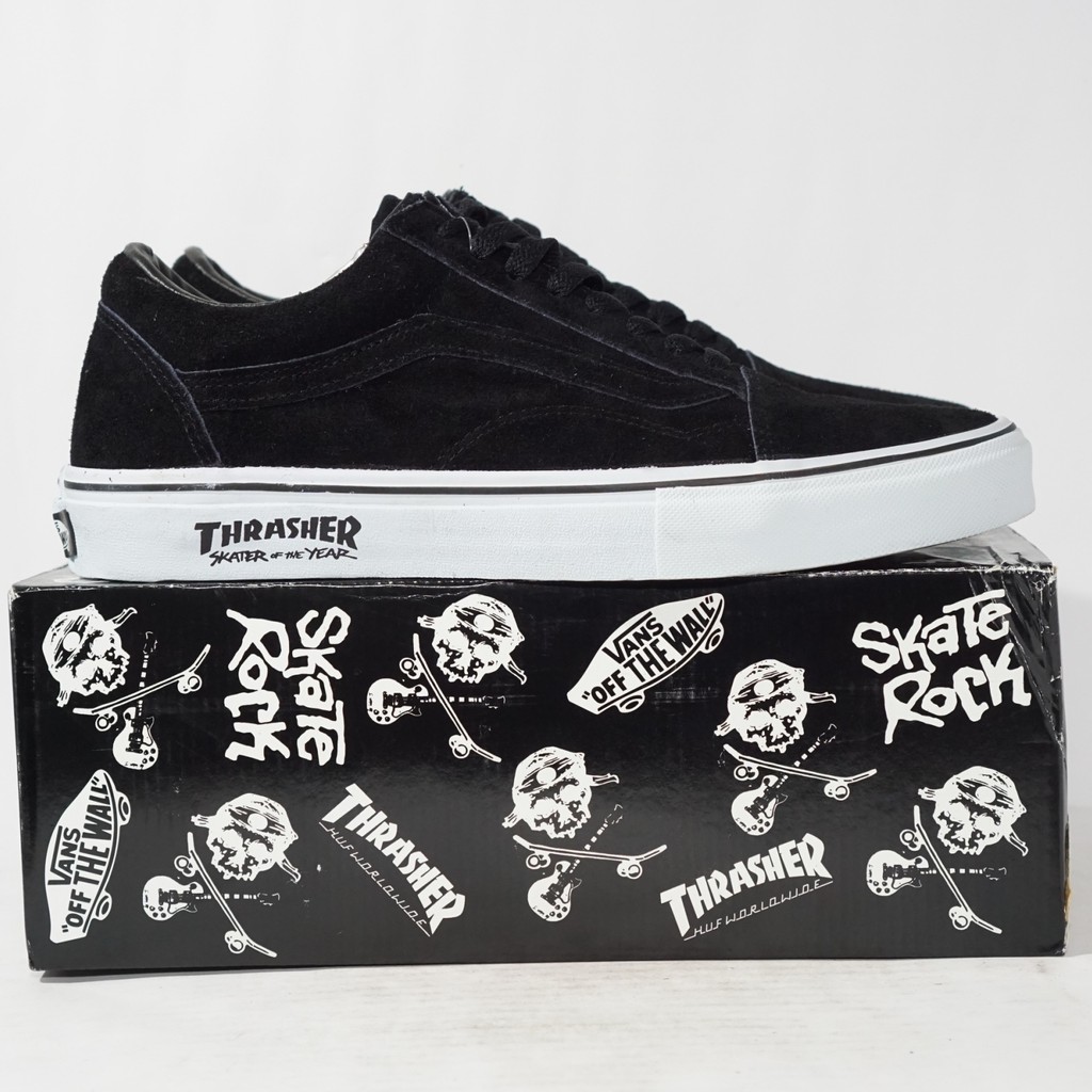 Gambar sepatu vans thrasher sale