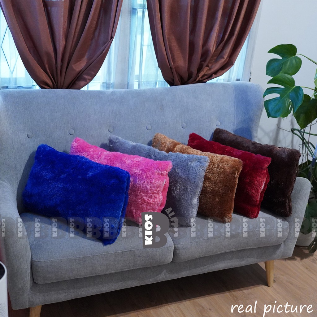 Jual bantal cinta rasfur bulu premium UKURAN JUMBO lembut dan tebal ...