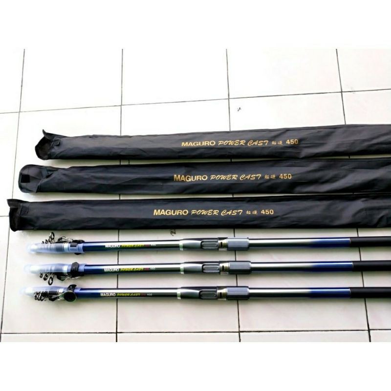 Jual Joran Maguro POWER CAST ULTRA CAST TWISTER TIDE MASTER