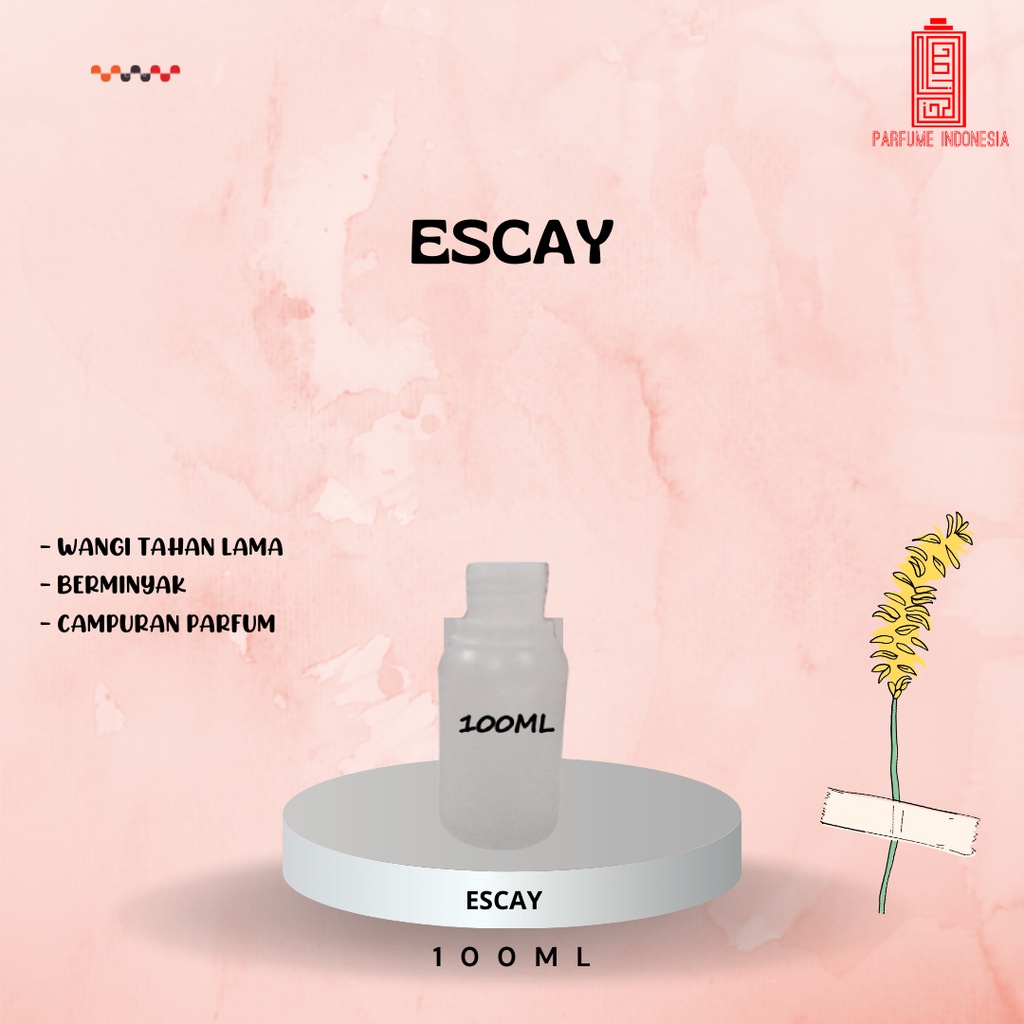Jual ESCAY 100ML CAMPURAN PARFUM KUALITAS TERBAIK | Shopee Indonesia