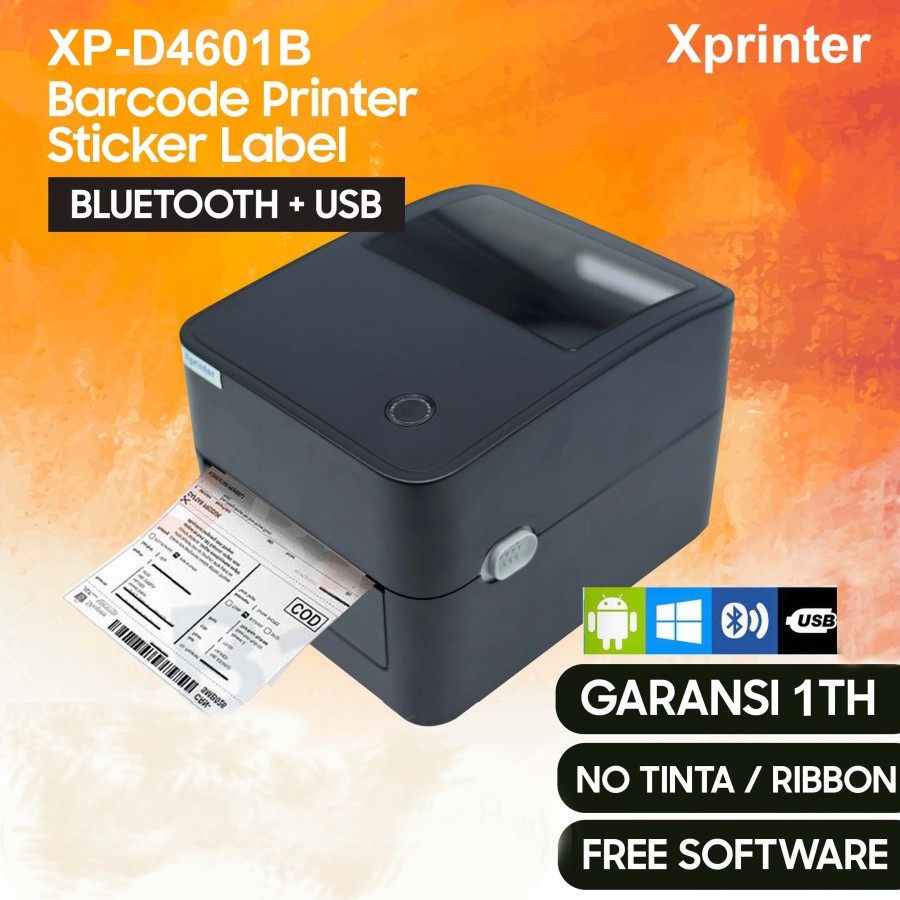 Jual Xprinter Xp D4601b Printer Label Resi Printer Label Resi Shopee Printer Label 6775