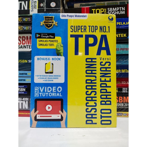 Jual Buku Obral Super Murah - Buku Super Top No 1 TPA Pascasarjana ...