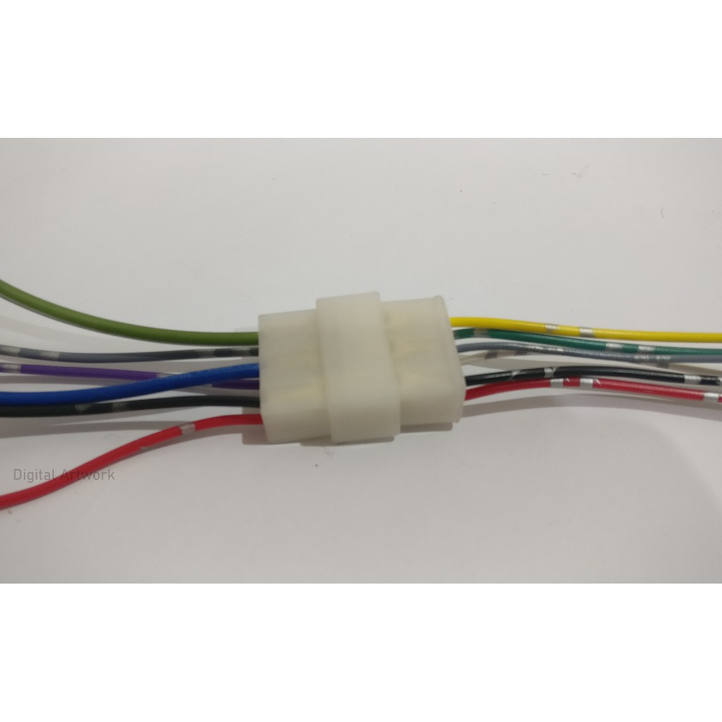 Jual Kabel Soket 6 Pin | Kabel Socket Skun Male Female | Kabel Konektor ...