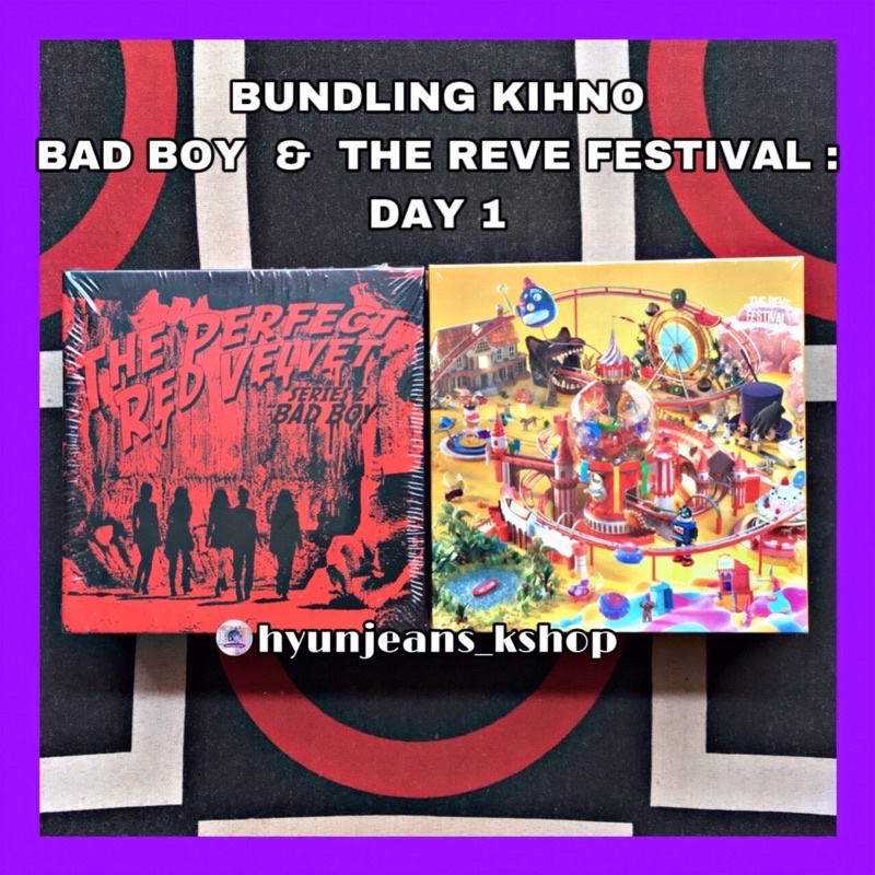 Jual [BUNDLING] RED VELVET Kihno / Air Kit Album THE PERFECT SERIES