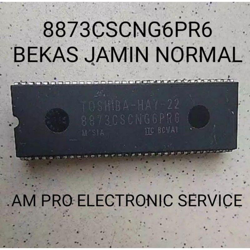 Jual IC 8873CSCNG6PR6 IC PROGAM TV CHINA BEKAS NORMAL IC 8873 | Shopee