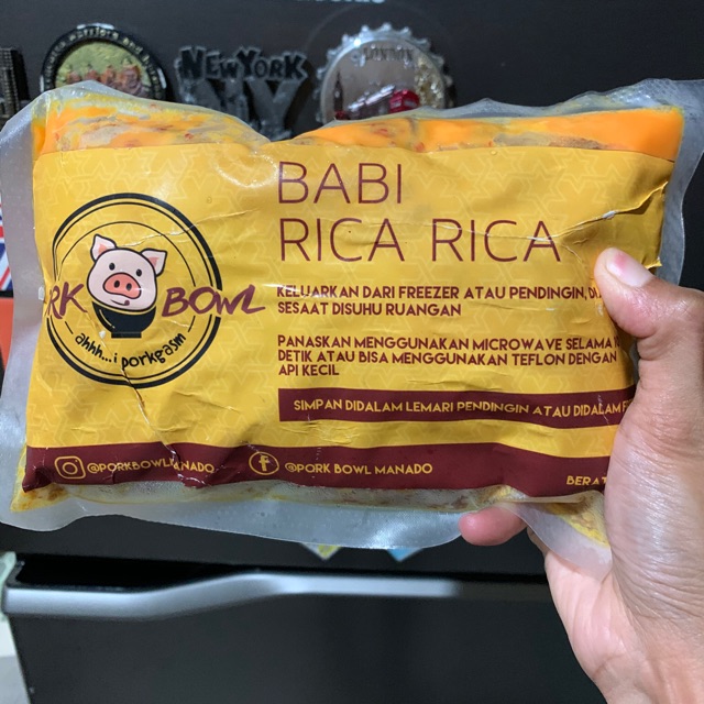 Jual BABI RICA KHAS MANADO (Vacuum, Matang, Frozen) | Shopee Indonesia