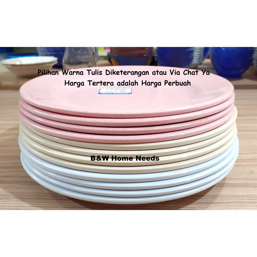 Jual (Harga Perpiring) Onyx 1109 Piring Makan Ceper 9 Inch / Inci