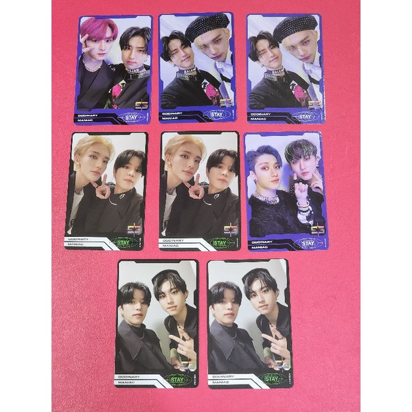Jual Stray Kids SKZ Oddinary trading card pc minsung hyunsung