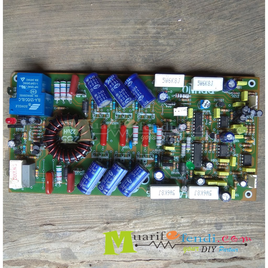 Jual KIT Power Amplifier Class D D2K Adjust D4K5 Plus Speaker Protektor ...