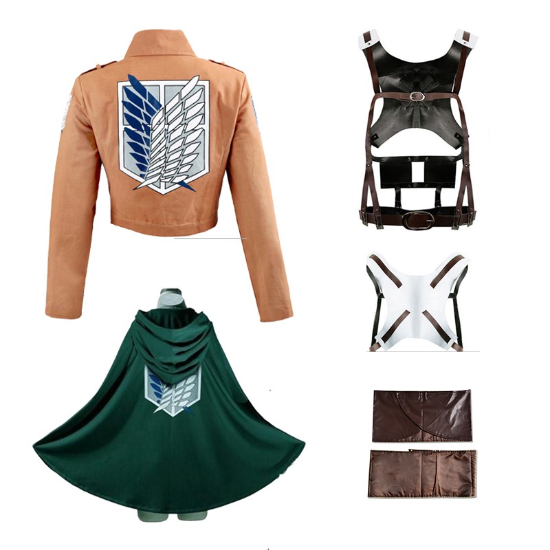 Cosplay di Eren Jaeger da Attack on Tan - Negozio online di costumi