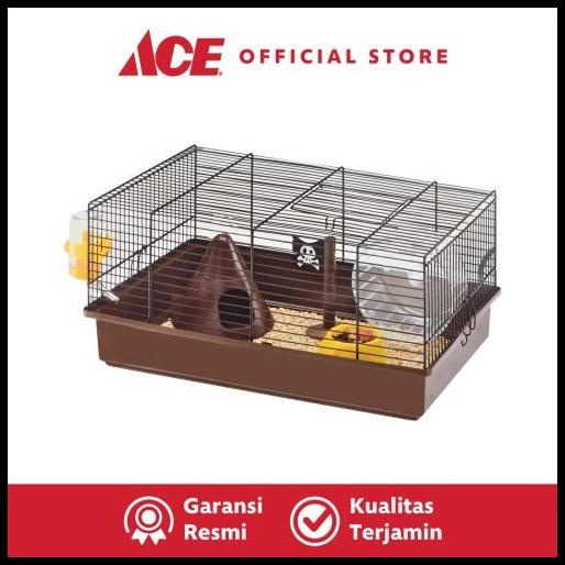 Jual Ace Ferplast Criceti Pirates Kandang Hamster Hitam Shopee Indonesia