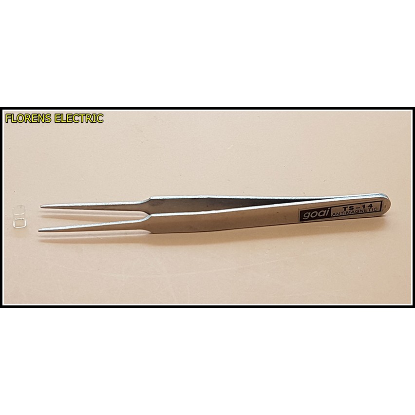 Jual Pinset Gooi TS-14 Anti-magnetic ( lurus & tumpul ) | Shopee Indonesia